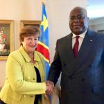 Le président Félix Tshisekedi et la DG de la FMI