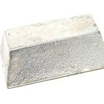 Lingot d'étain brut