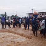 Les inondations à Kinshasa