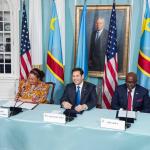 Thérèse Kayikwamba, Marco Rubio et Olivier Nduhungirehe