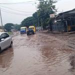 L'état des routes à Kinshasa. Photo Deskeco