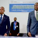 Mukoko Samba, ministre congolais de l'économie nationale 