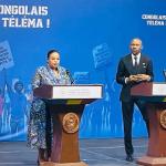 Thérèse Kayikwamba Wagner, cheffe de la diplomatie congolaise, et Patrick Muyaya, porte-parole du gouvernement congolais