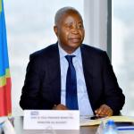 Adolphe Muzito, Ministre du Budget lors d'une concertation avec les partenaires techniques et financiers à Kinshasa