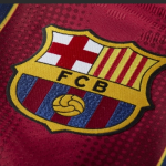 Photo d'illustration avec le logo de Barcelone, l'un de club avec lequel la RDC a ratifié un contrat 