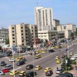La ville de Kinshasa, capitale de la République démocratique du Congo
