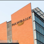 ILLUSTRATION : Bâtiment de la Rawbank, une des banques commerciales en RDC, signataire du communiqué