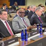 Le ministre de Mines Louis Watum, lors de la première réunion ministérielle sur les minéraux critiques, organisée par le gouvernement des États-Unis mercredi 4 février 2026