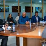 Le VPM Daniel Mukoko Samba à l'écoute de la délégation du Corps de l'élite scientifique de l'UDPS/Tshisekedi.