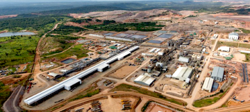 Usine de Tenke Fungurume dans le Lualaba