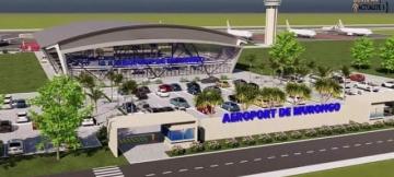 La maquette du nouvel aéroport de Bunia