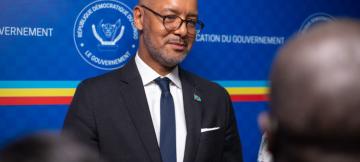 Le ministre des Mines, Kizito Pakabomba