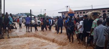 Les inondations à Kinshasa