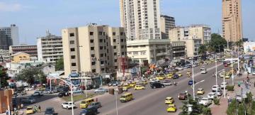 La ville de Kinshasa, capitale de la République démocratique du Congo