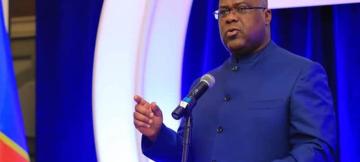 Félix Tshisekedi, président de la République démocratique du Congo, lors de l'ouverture de conférences annuelles des services publics le 16 décembre 2025