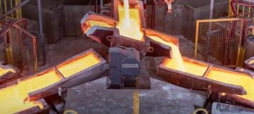 Fonderie des anodes de cuivre 