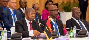 Le président de l’Union africaine João Lourenço lors de la réunion inaugurale de coordination du Corridor de Lobito tenue de 5 au 6 février 2026