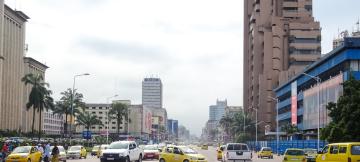 Le Boulevard le 30 juin à Kinshasa 