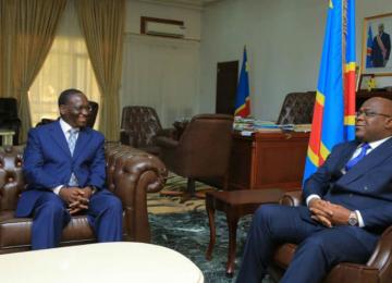 Félix Tshisekedi et Sylvestre Ilunga 