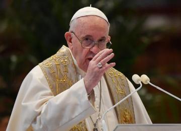 Le pape François