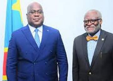 Félix Tshisekedi et Akere  