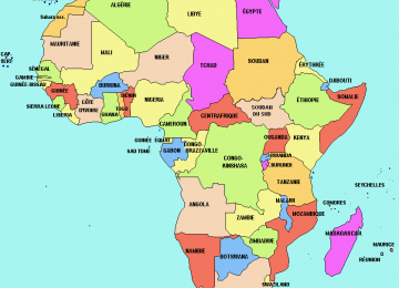 Carte Afrique 