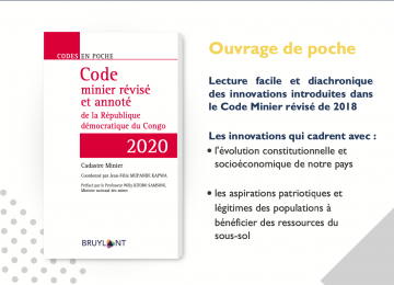 Code minier annoté 