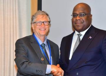 Félix et Bill Gates 