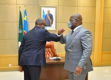 Félix Tshisekedi et Denis Mukwege 