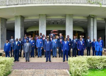 Félix Tshisekedi et les gouverneurs 