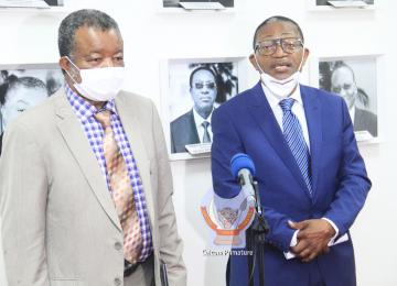 Jolino Makelele et Dr Muyembe