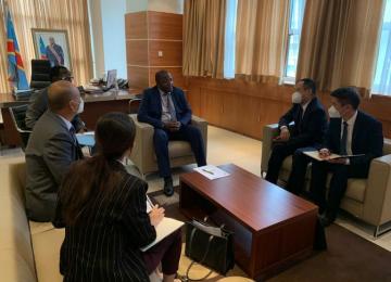 Siganture du contrat de transfert d'actifs de Kisanfu