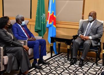 Félix et Moussa Faki