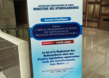 Journée scientifique des hydrocarbures à l'Hôtel du fleuve de Kinshasa. Ph. DESKECO.COM