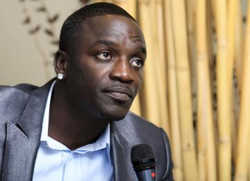 Akon, star de R&B. Ph. Droits tiers. 