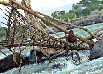 Pêche dans le fleuve Congo. Ph. Droits tiers. 