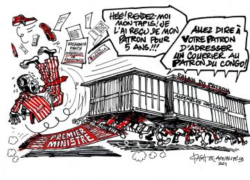 Carricature Ilunga Ilunkamba
