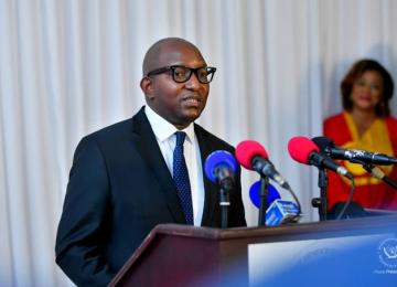 Le premier ministre Sama Lukonde. 
