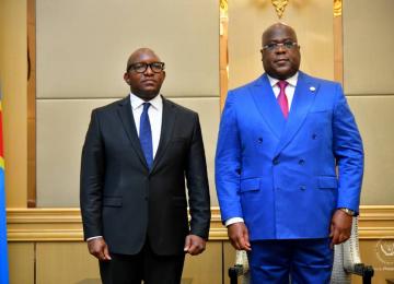 Félix Tshisekedi et Sama Lukonde 