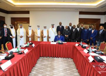 Félix Tshisekedi et le patronat de Doha 