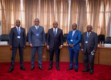 Le G26 chez le premier ministre Sama Lukonde. Ph. Droits tiers.