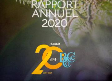 Rapport annuel 2020 du Bureau Central de Coordination. Ph. ACTUALITE.CD