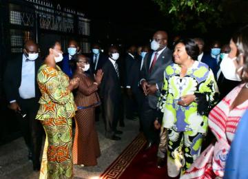 félix tshisekedi et Denise Nyakeru