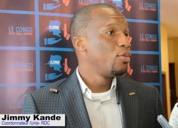 Jimmy Kande, coordonnateur de l'UNIS. Ph. Droits tiers.