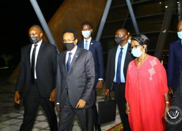 le président somalien 
