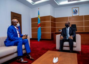 le PM Sama Lukonde et le directeur de l'OSCEP