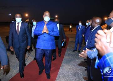 Félix Tshisekedi à Livingstone en Zambie. Ph. Droits tiers.
