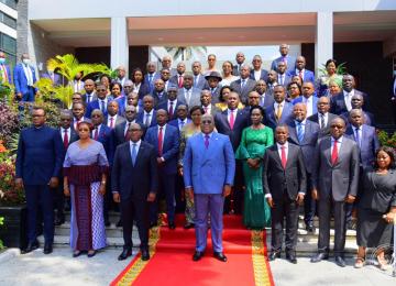 Le Gouvernement sama Lukonde et le président