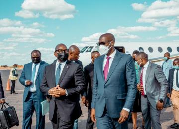Sama Lukonde à Lubumbashi