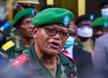 Le gouverneur militaire du Nord-Kivu, le lieutenant-général Constant Ndima. Ph. Droits tiers.